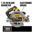DEWALT 20V MAX 7-1/4-Inch Circular Saw with Brake, Tool Only, Cordless (DCS570B)