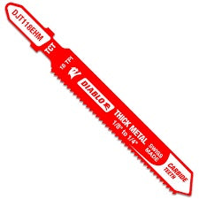 Diablo 3-1/4" 18 TPI Carbide T-Shank Jig Saw Blade for Thick Metal