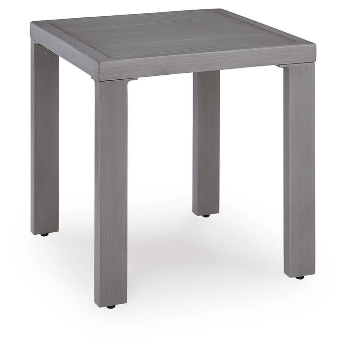 Dillon Beach Gray Square End Table