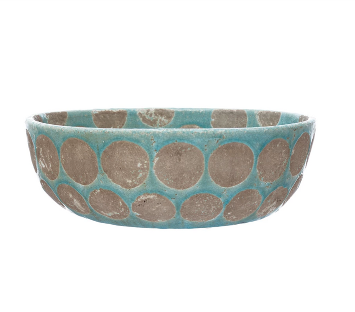 DISTRESSED TERRACOTTA BOWL