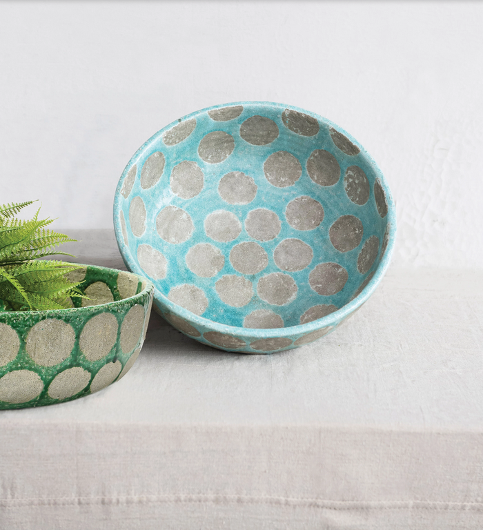 DISTRESSED TERRACOTTA BOWL
