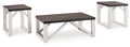 Dorrinson Antique White Occasional Table Set (3/CN) - Brand New