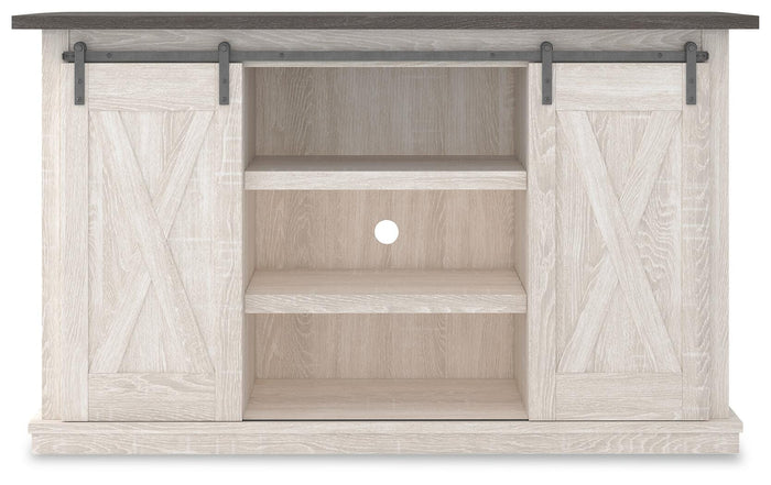 Dorrinson Two-tone Medium TV Stand - Brand New