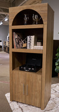 Dovander Brown Display Cabinet - Brand New