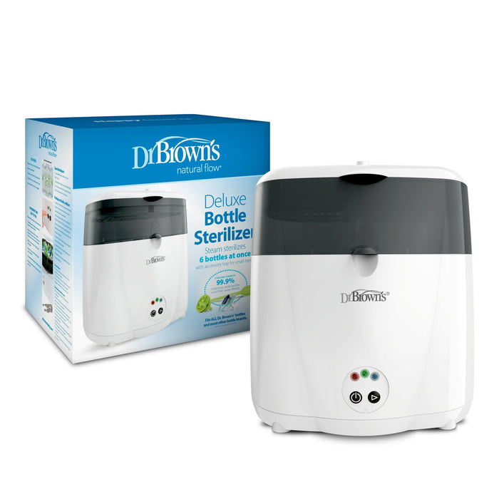 Dr. Brown's Deluxe Electric Sterilizer for Baby Bottles, Nipples, & Other Baby Essentials, BPA Free - Brand New