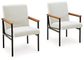 Dressonni Brown Dining UPH Arm Chair (Priced Per Item, Must Order 2, 4, 6, or 8)