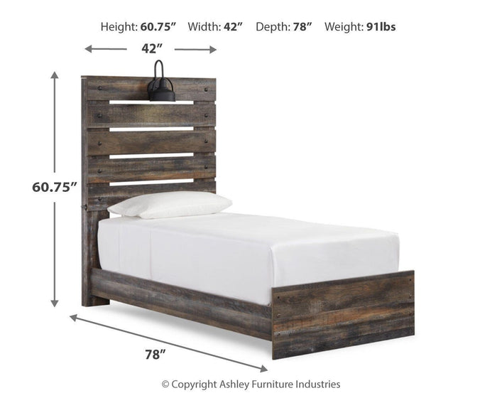 Drystan Multi Drystan Twin Panel Bed - Brand New