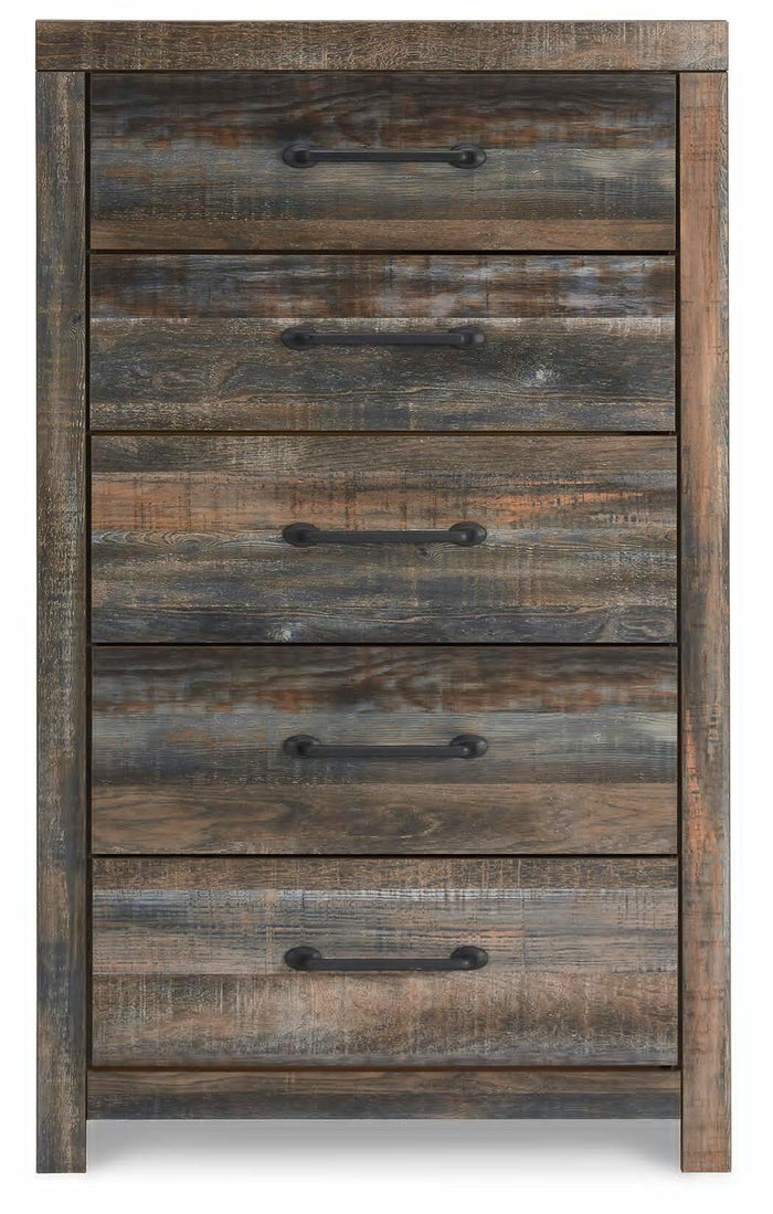 Drystan Multi Five Drawer Chest - Brand New