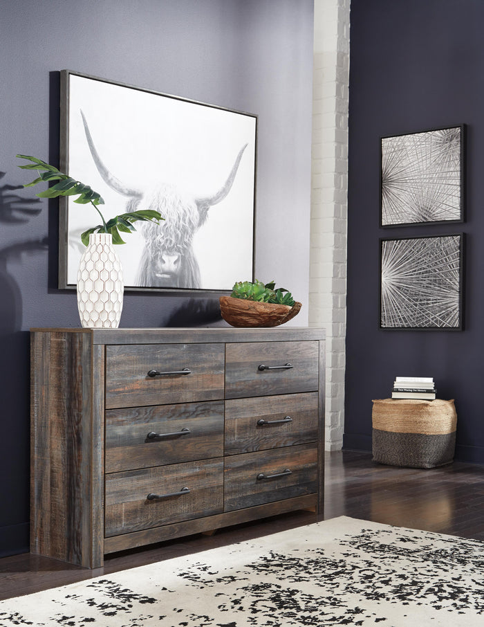 Drystan Multi Six Drawer Dresser - Brand New