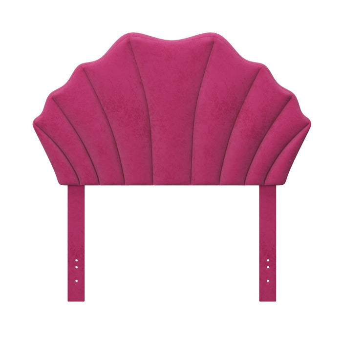 Elina Upholstered Twin Headboard, Pink, by Hillsdale Living Essentials - Brand New