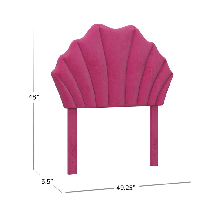 Elina Upholstered Twin Headboard, Pink, by Hillsdale Living Essentials - Brand New