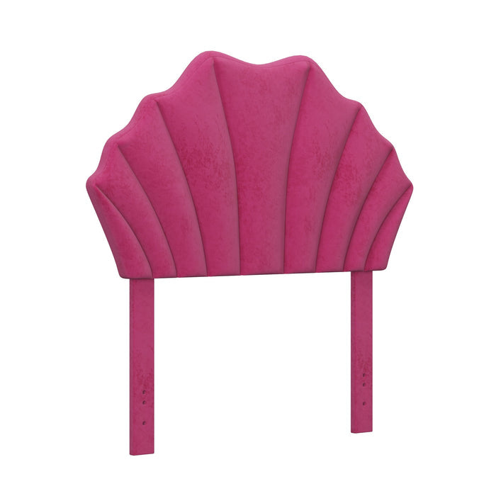 Elina Upholstered Twin Headboard, Pink, by Hillsdale Living Essentials - Brand New