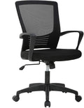 Ergonomic Office Modern Mesh Swivel Computer Chair with Lumbar Support Arms