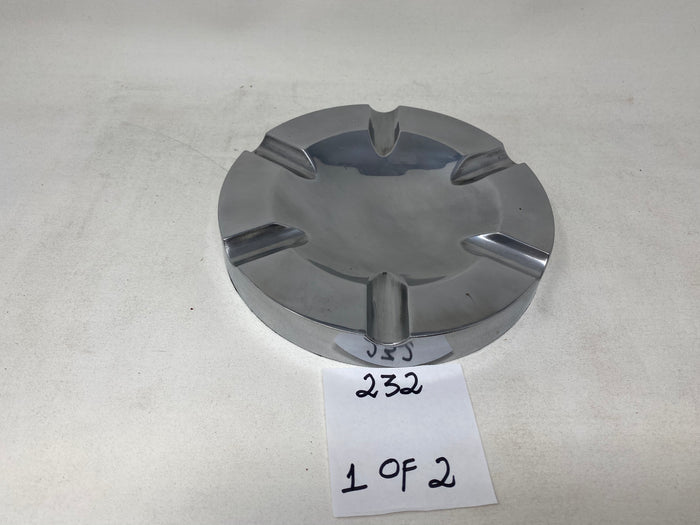 FACTORY FLOOR SALE #232 -  1 OF 2 ALUMINUM CIGAR ASHTRAYS