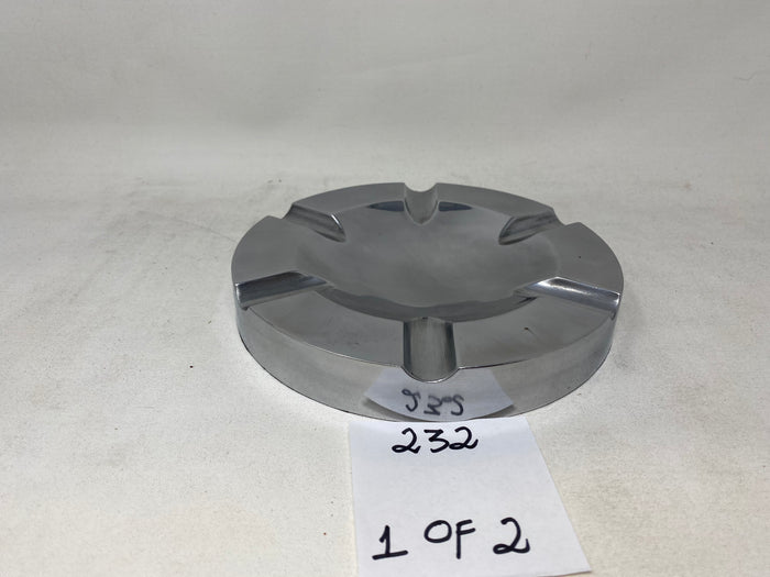FACTORY FLOOR SALE #232 -  1 OF 2 ALUMINUM CIGAR ASHTRAYS