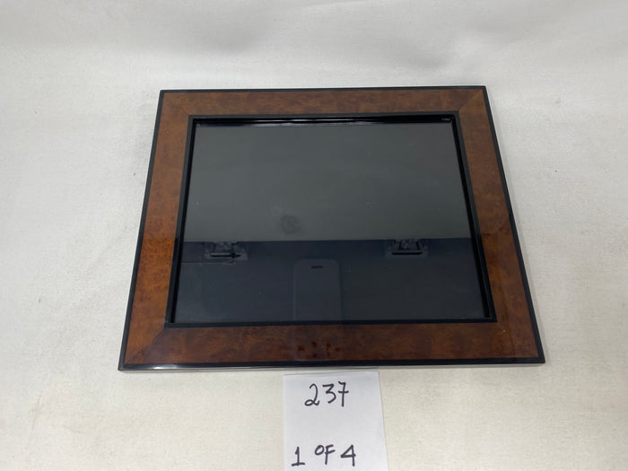 FACTORY FLOOR SALE #237 - RARE CIRCA 1990'S PRECIOUS BURL 8 X 10" PICTURE FRAME MADE FOR ALFRED DUNHILL OF LONDON BY DANIEL MARSHALL CIRCA 1990