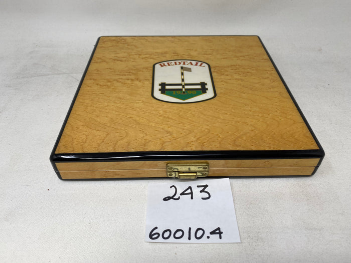 FACTORY FLOOR SALE #243 - AS IS -BIRDSEYE MAPLE FOR 12 CIGARS 60010.4 BY DANIEL MARSHALL PRIVATE STOCK HUMIDOR