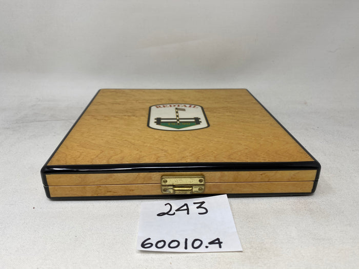 FACTORY FLOOR SALE #243 - AS IS -BIRDSEYE MAPLE FOR 12 CIGARS 60010.4 BY DANIEL MARSHALL PRIVATE STOCK HUMIDOR
