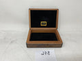 FACTORY FLOOR SALE #278 - AS IS -BURL TRINKET BOX MADE FOR TIFFANY AND CO.  BY DANIEL MARSHALL