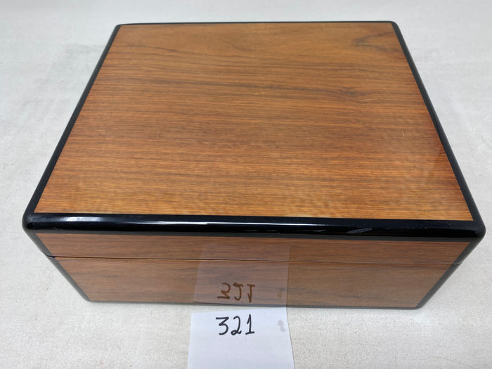 FACTORY FLOOR SALE #321 - AS IS -RARE MADE IN 1990'S FOR ALFRED DUNHILL THIS 50 CIGAR HUMIDOR IS IN COCOBOLO ROSEWOOD BY DANIEL MARSHALL PRIVATE STOCK HUMIDOR
