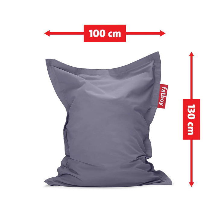 Fatboy Junior Stonewashed Bean Bag Chair, Blue - Brand New
