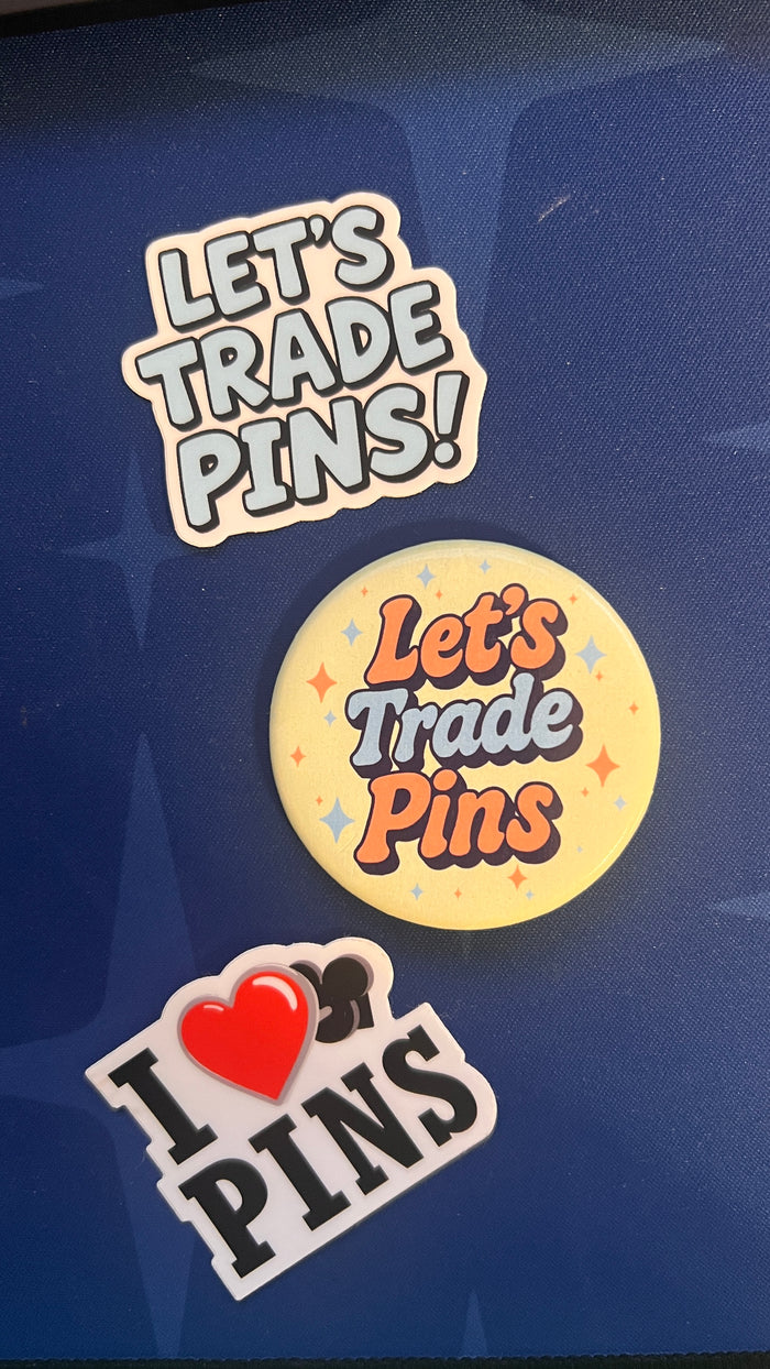 Fish Extender Bundle - Pin Trading Stickers and Buttons