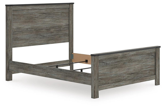 Frandern Black/Gray Frandern Queen Panel Bed - Brand New