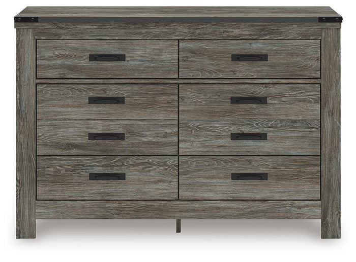 Frandern Gray Six Drawer Dresser - Brand New