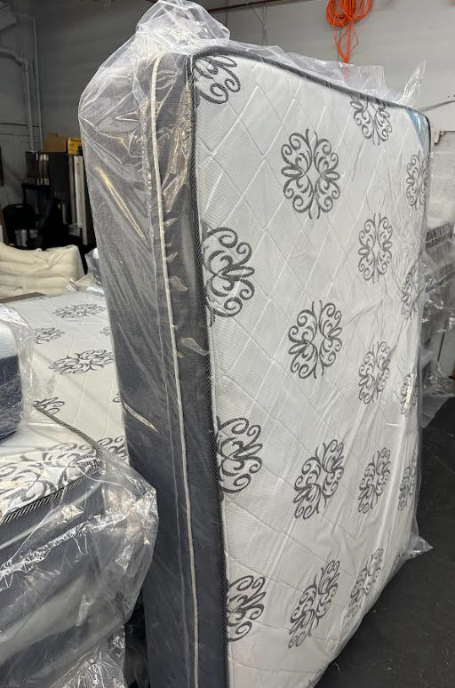 Full Size - LiferStyle Premium Pillow Top Mattress – Medium Firm Support Breathable Fabric, Elegant Design - Brand New