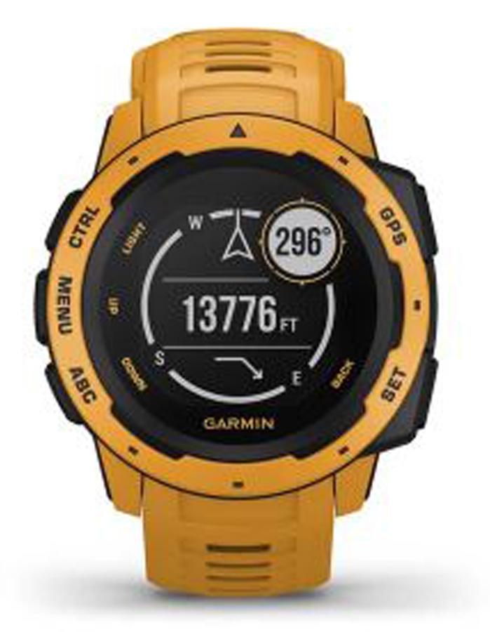 Garmin Instinct GPS Multipsort Watch - Sunburst -  Heart Rate Monitor - 100M - 010-02064-03A_2c152dab-52c8-48c4-8b22-84723eb35361