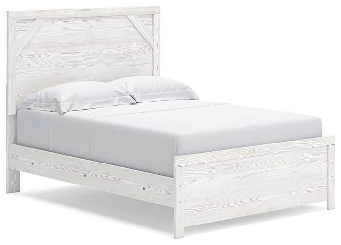 Gerridan White/Gray Gerridan Full Panel Bed - Brand New