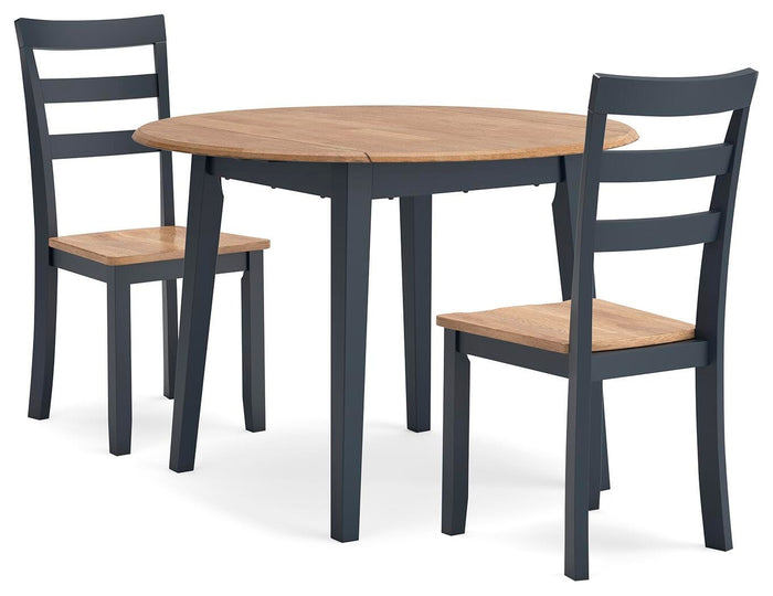 Gesthaven Natural/Blue Barstool (Priced Per Item, Must Order 2, 4, 6, or 8) - Brand New