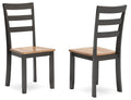 Gesthaven Natural/Brown Dining Room Side Chair (Priced Per Item, Must Order 2, 4, 6, or 8) - Brand New