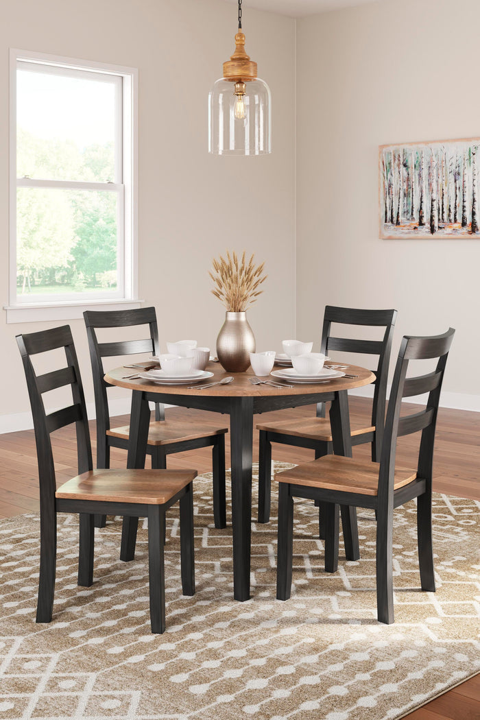 Gesthaven Natural/Brown Dining Room Side Chair (Priced Per Item, Must Order 2, 4, 6, or 8) - Brand New