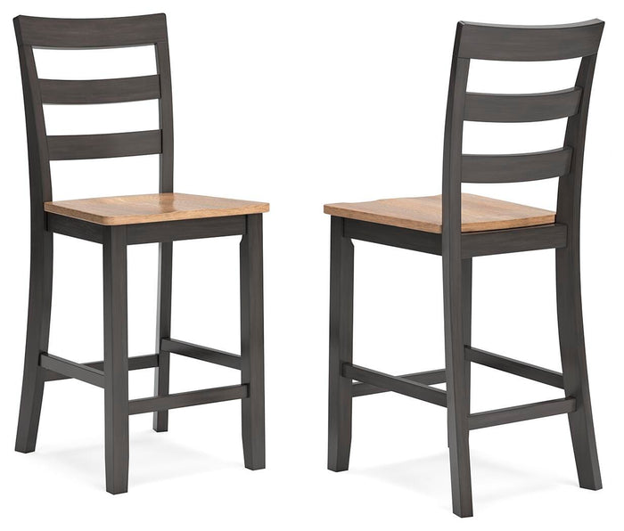 Gesthaven Natural/Brown Gesthaven Counter Height Barstool - Brand New