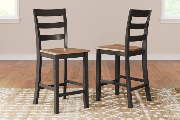 Gesthaven Natural/Brown Gesthaven Counter Height Barstool - Brand New