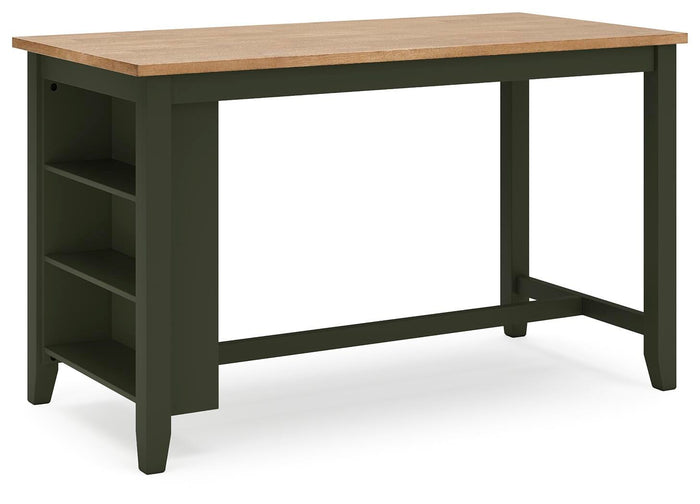 Gesthaven Natural/Green Gesthaven Counter Height Dining Table - Brand New
