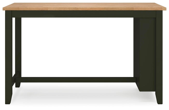 Gesthaven Natural/Green Gesthaven Counter Height Dining Table - Brand New