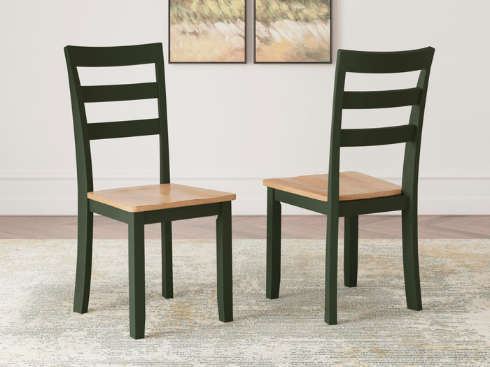 Gesthaven Natural/Green Gesthaven Dining Chair - Brand New