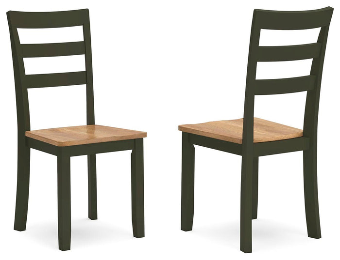 Gesthaven Natural/Green Gesthaven Dining Chair - Brand New
