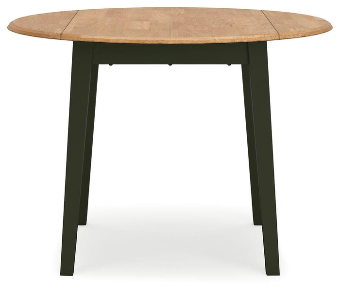 Gesthaven Natural/Green Gesthaven Dining Drop Leaf Table - Brand New