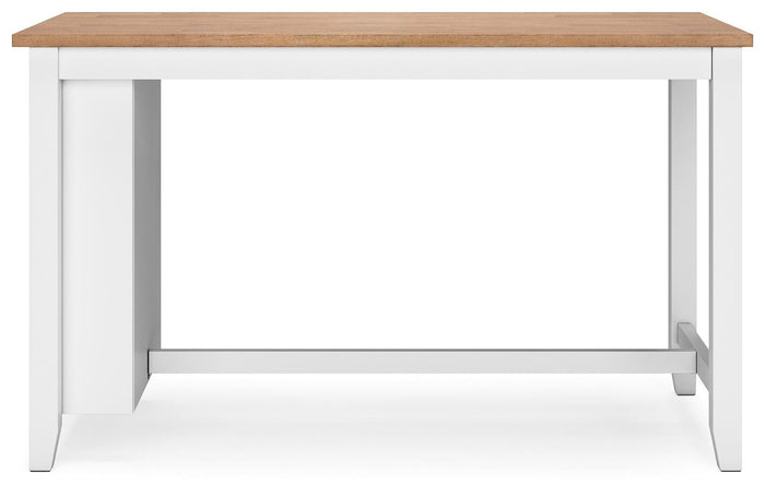 Gesthaven Natural/White Gesthaven Counter Height Dining Table - Brand New