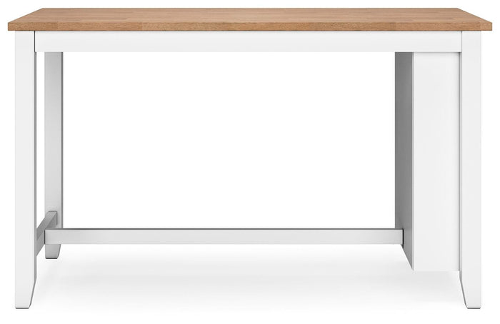Gesthaven Natural/White Gesthaven Counter Height Dining Table - Brand New
