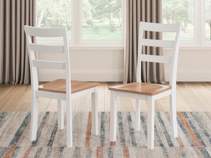 Gesthaven Natural/White Gesthaven Dining Chair - Brand New