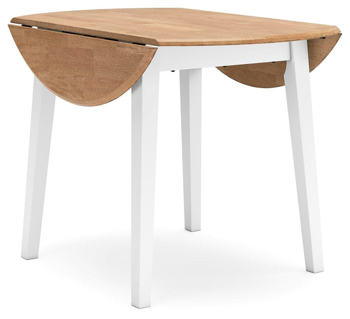 Gesthaven Natural/White Gesthaven Dining Drop Leaf Table - Brand New