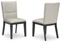Glinari Taupe/Black Dining Collection