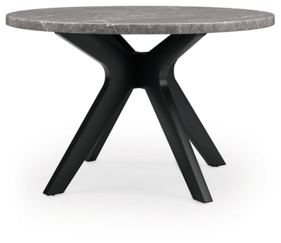 Glinari Taupe/Black Dining Collection