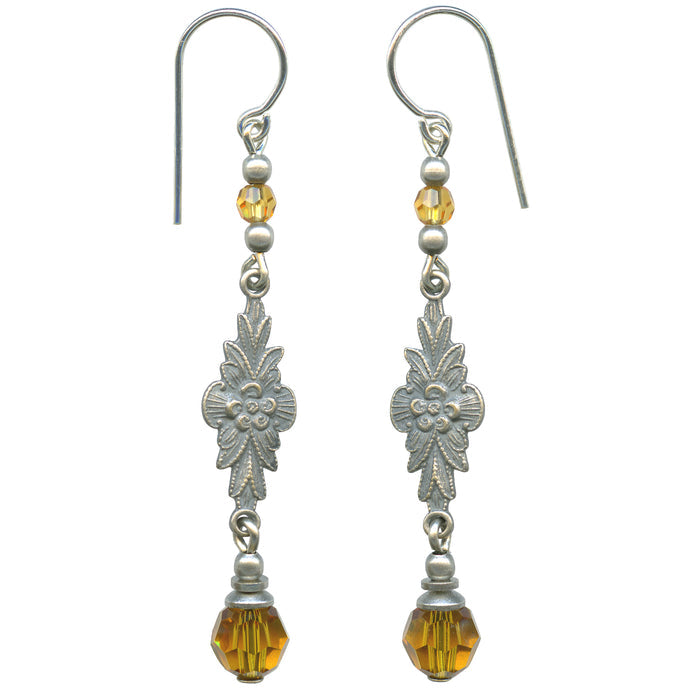 Owen Glass Collection GRACE 13 earrings featuring elegant, delicate design with intricate glass craftsmanship.