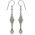 Owen Glass Collection Grace 5 earrings featuring elegant, modern glass design with intricate details and a polished finish.