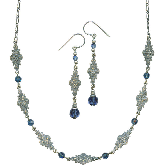 Owen Glass Collection Grace 9 necklace and earring set with elegant jewelry design and coordinated accessories for stylish wear